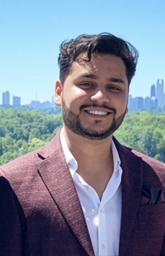 Portrait of Puru Gaur, founder of Lumen Health Navigation
